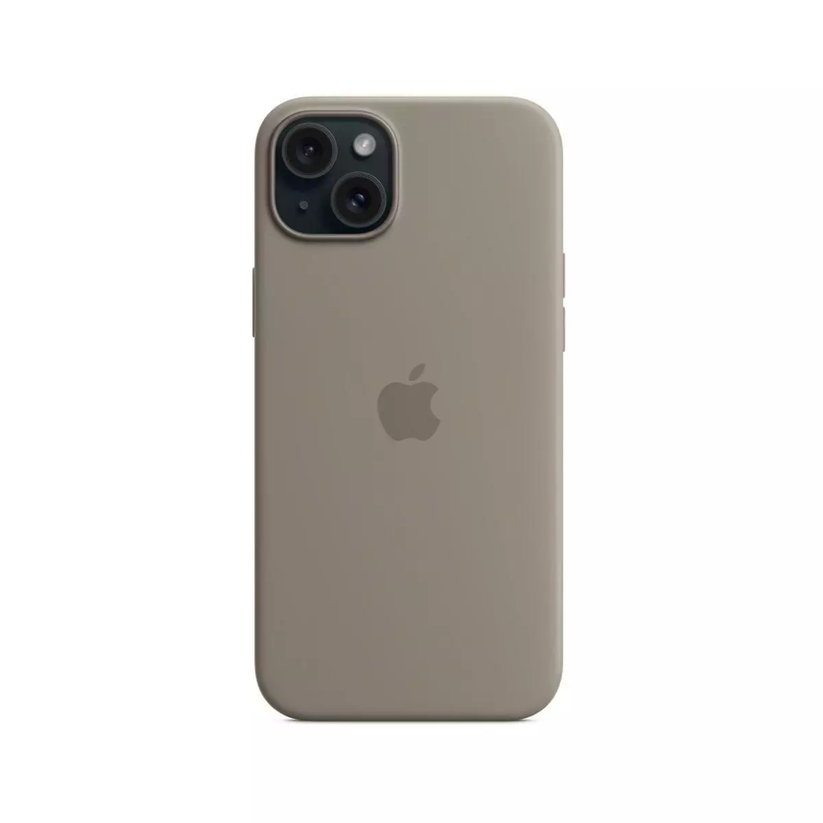 APPLE Coque iPhone 15 Plus MagSafe silicone Argile