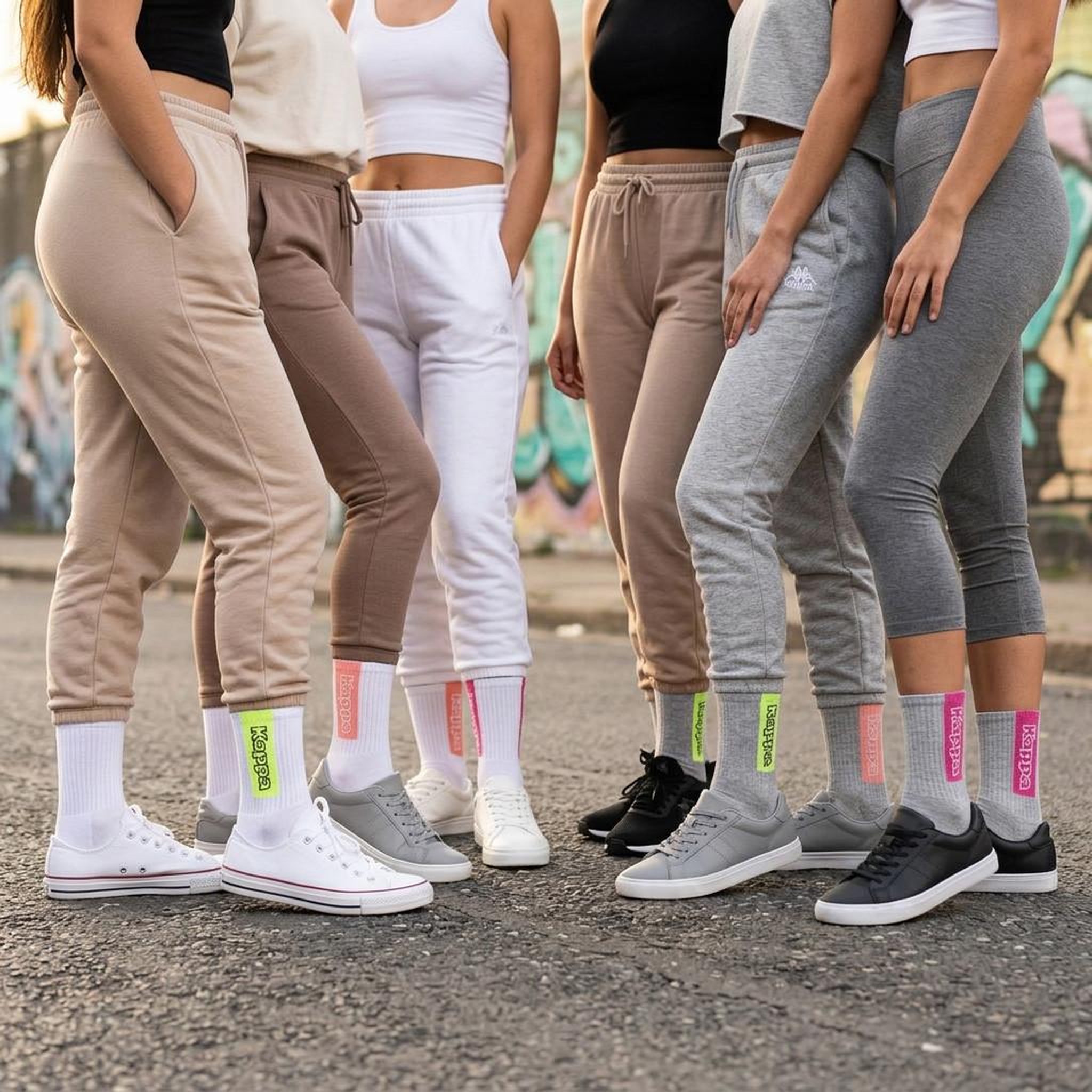 Voir la diapositive 3 : KAPPA Pack de Chaussettes Femme Quarter KAPPA (Lot de 6)