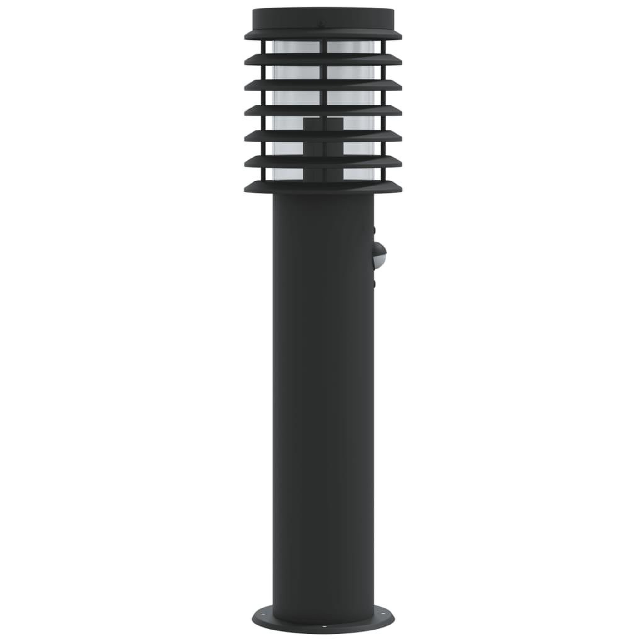 Voir la diapositive 5 : VIDAXL Lampadaire d'exterieur avec capteur noir 60 cm acier inoxydable