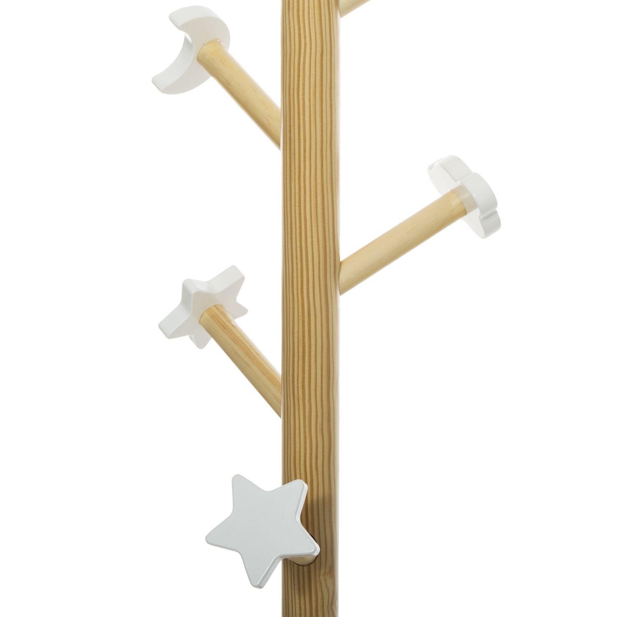 Voir la diapositive 3 : Atmosphera Kids Porte-manteau nuage pour enfant - hauteur 135,50 cm - blanc et beige