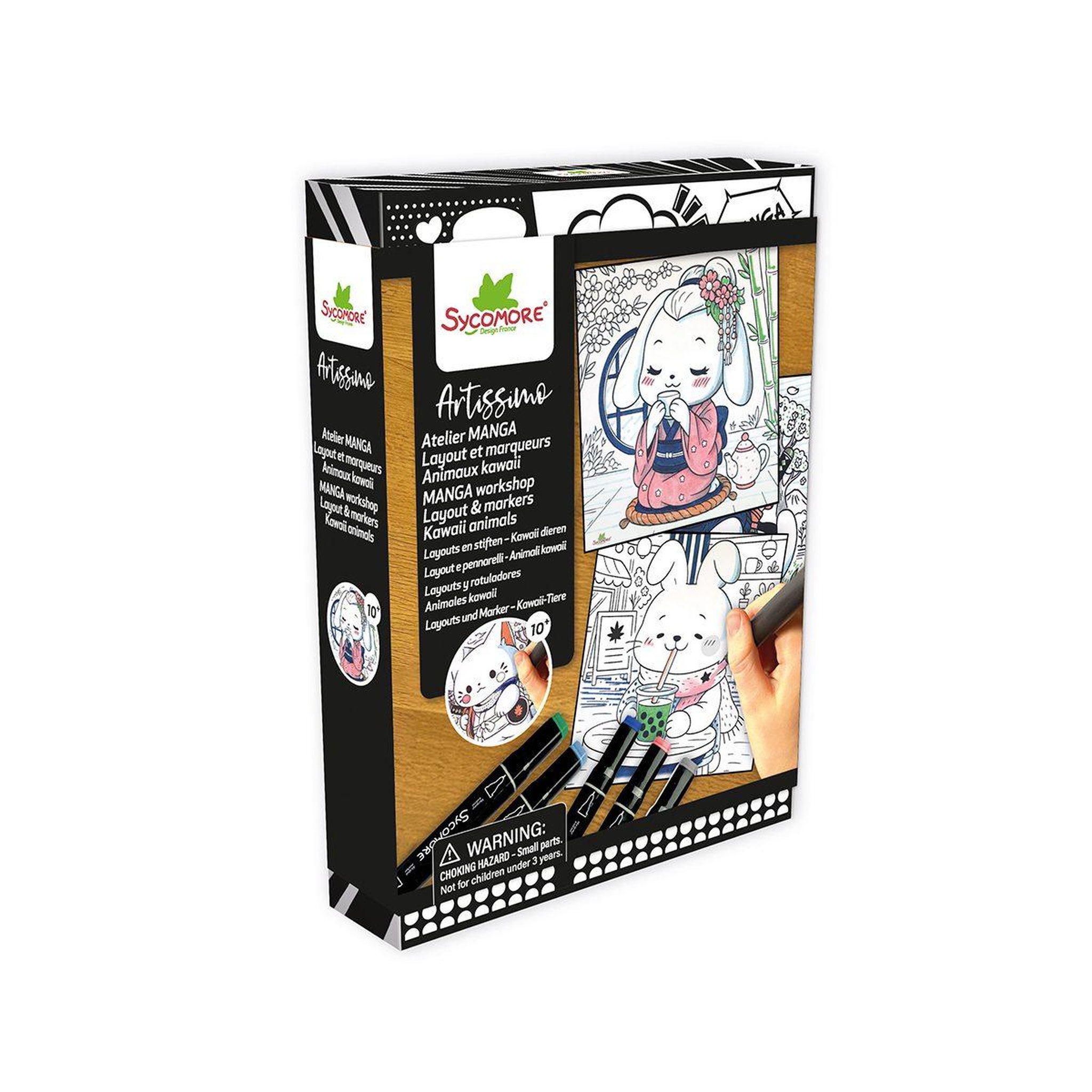 Au Sycomore Artissimo - pm atelier manga - animaux kawaii