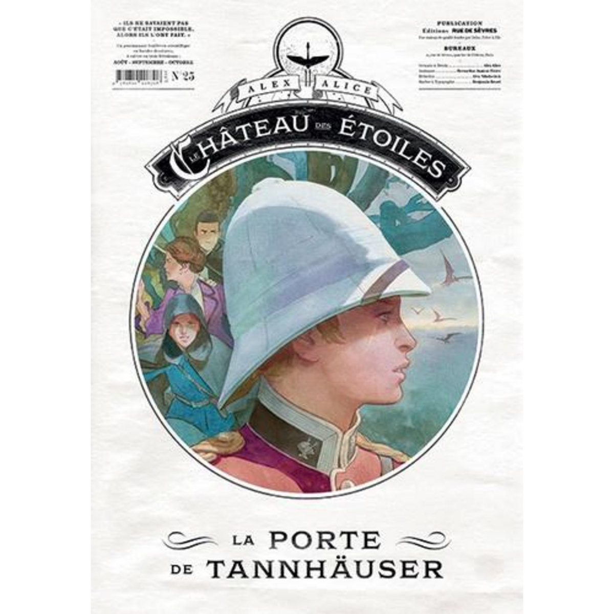 LE CHATEAU DES ETOILES : GAZETTE N° 25 : LA PORTE DE TANNHAUSER, Alice Alex