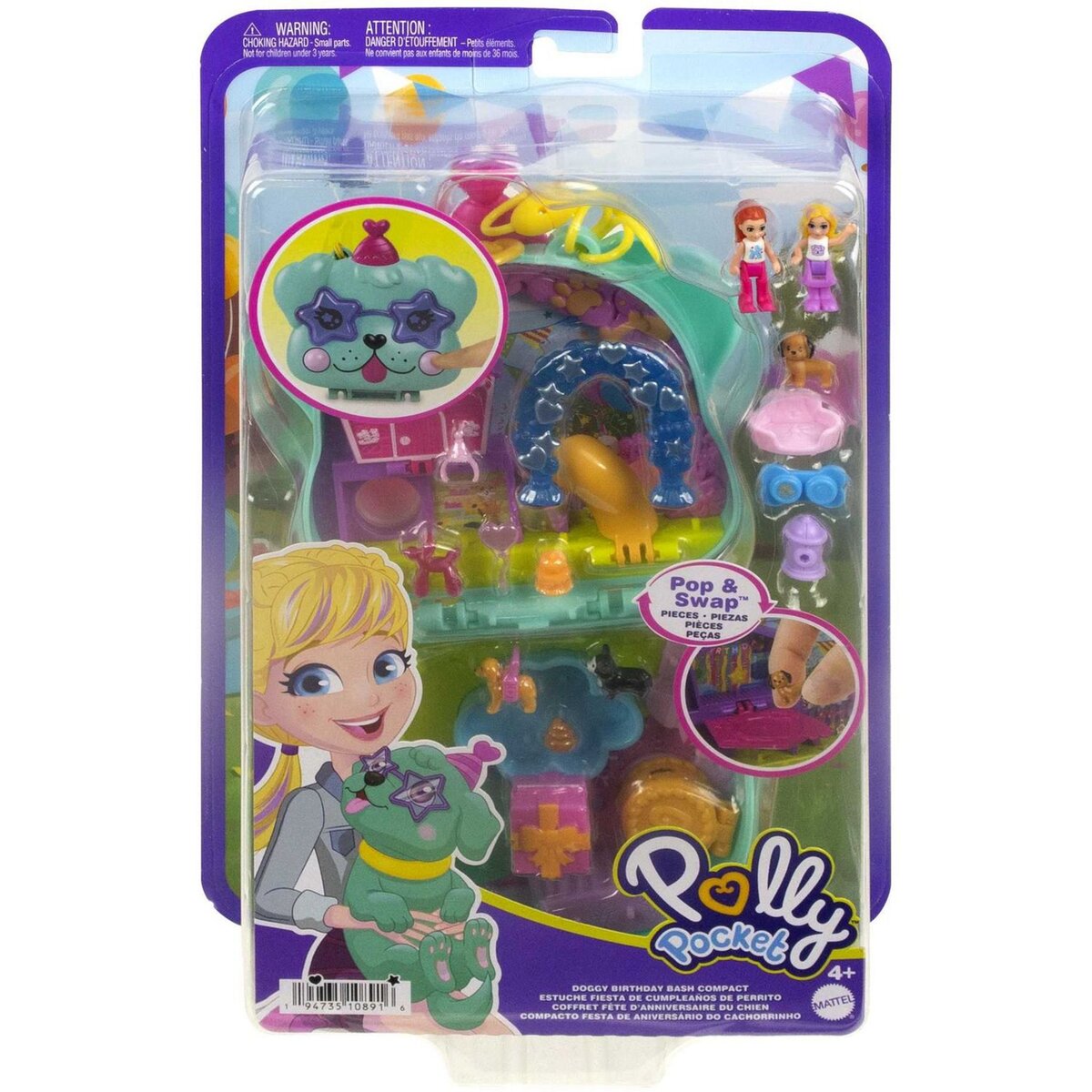 POLLY POCKET Coffret Anniversaire chiot Polly Pocket 