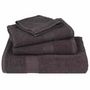 Voir la diapositive 4 : VIDAXL Gants de toilette 10 pcs anthracite 15x21cm 360 g m² 100% coton