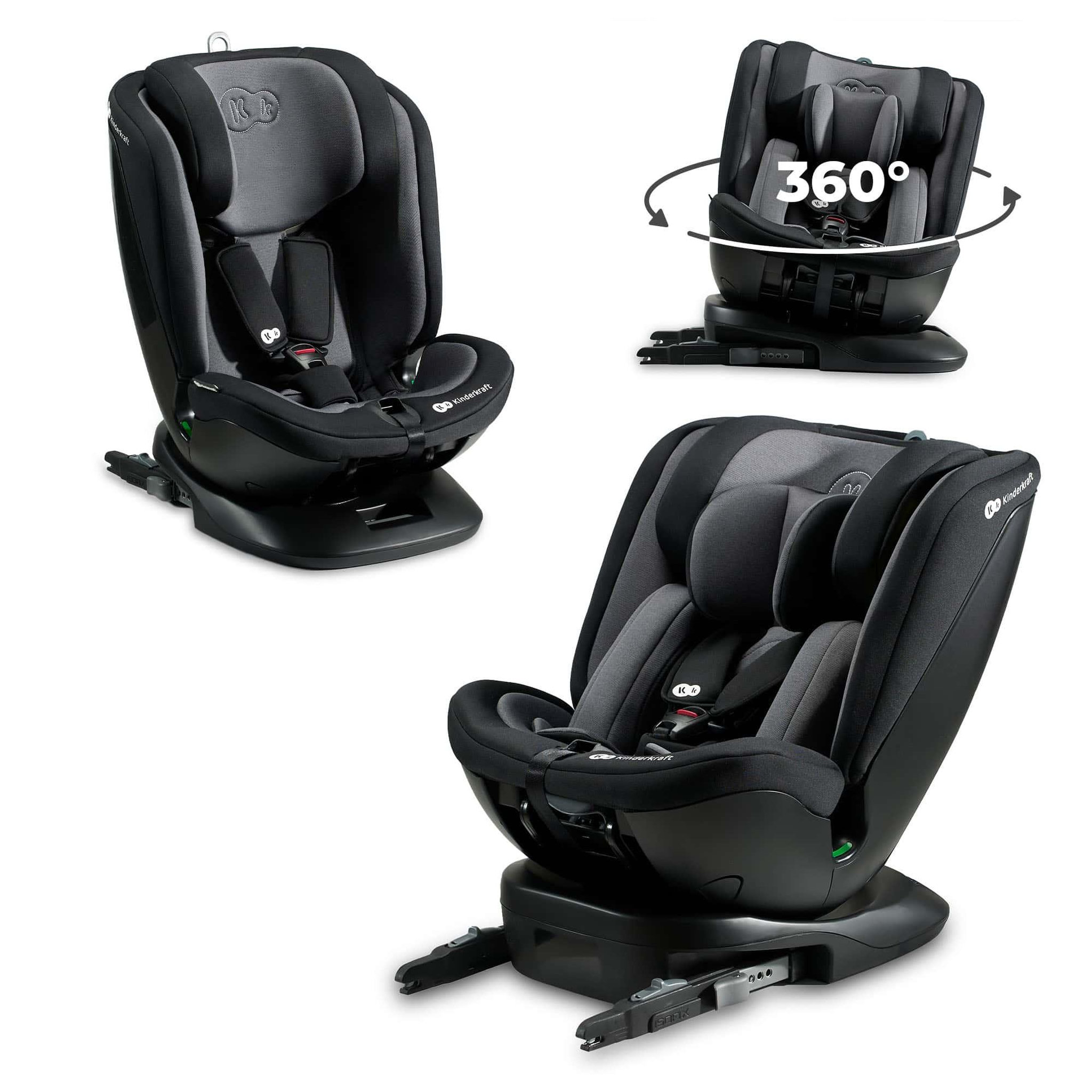 Voir la diapositive 5 : KINDERKRAFT Siège auto 4 en 1 avec rotation facile et sécurité renforcée