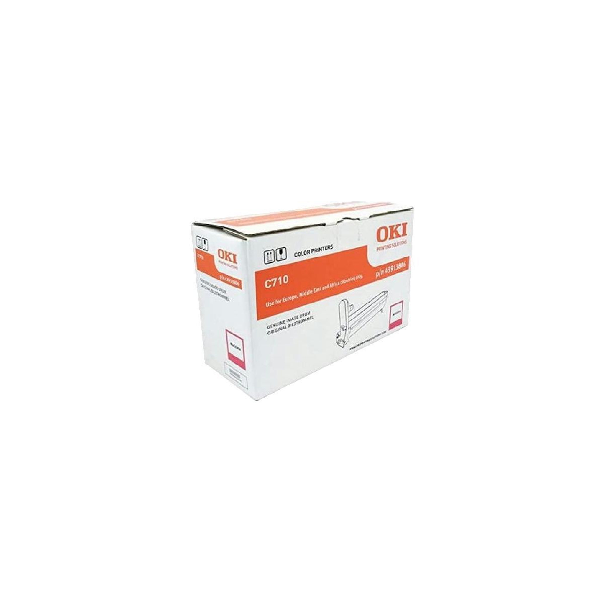 Voir la diapositive 2 : Oki Toner original OKI magenta 43913806
