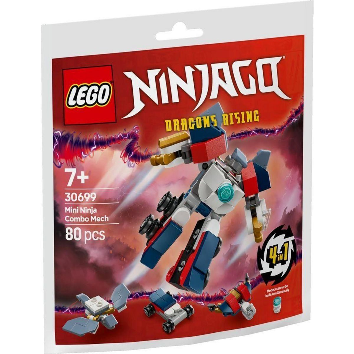LEGO LEGO NINJAGO - Le mini robot-combo ninja (Polybag) - 30699