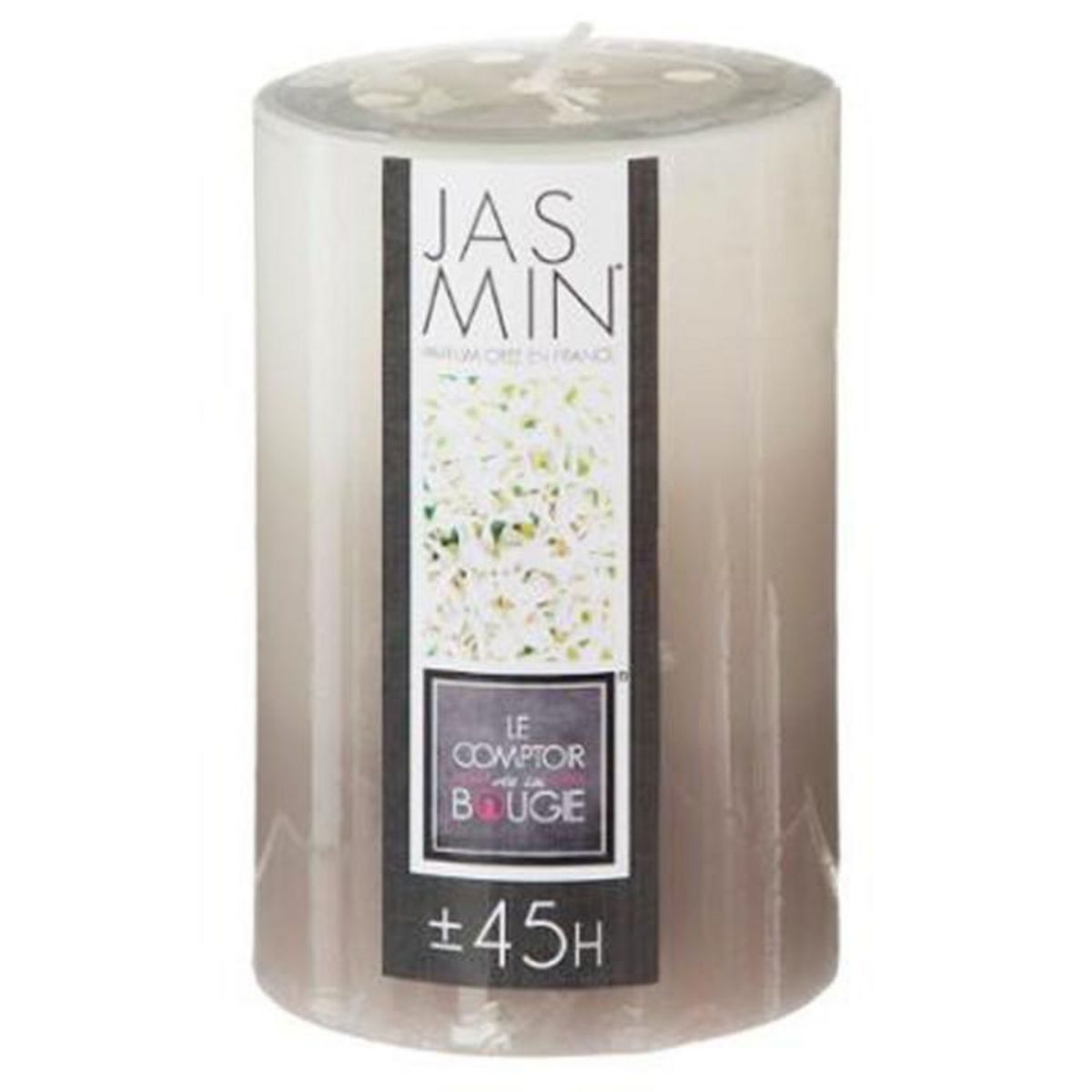 COMPTOIR DE LA BOUGIE Bougie Parfumée Ronde  Trio  310g Jasmin