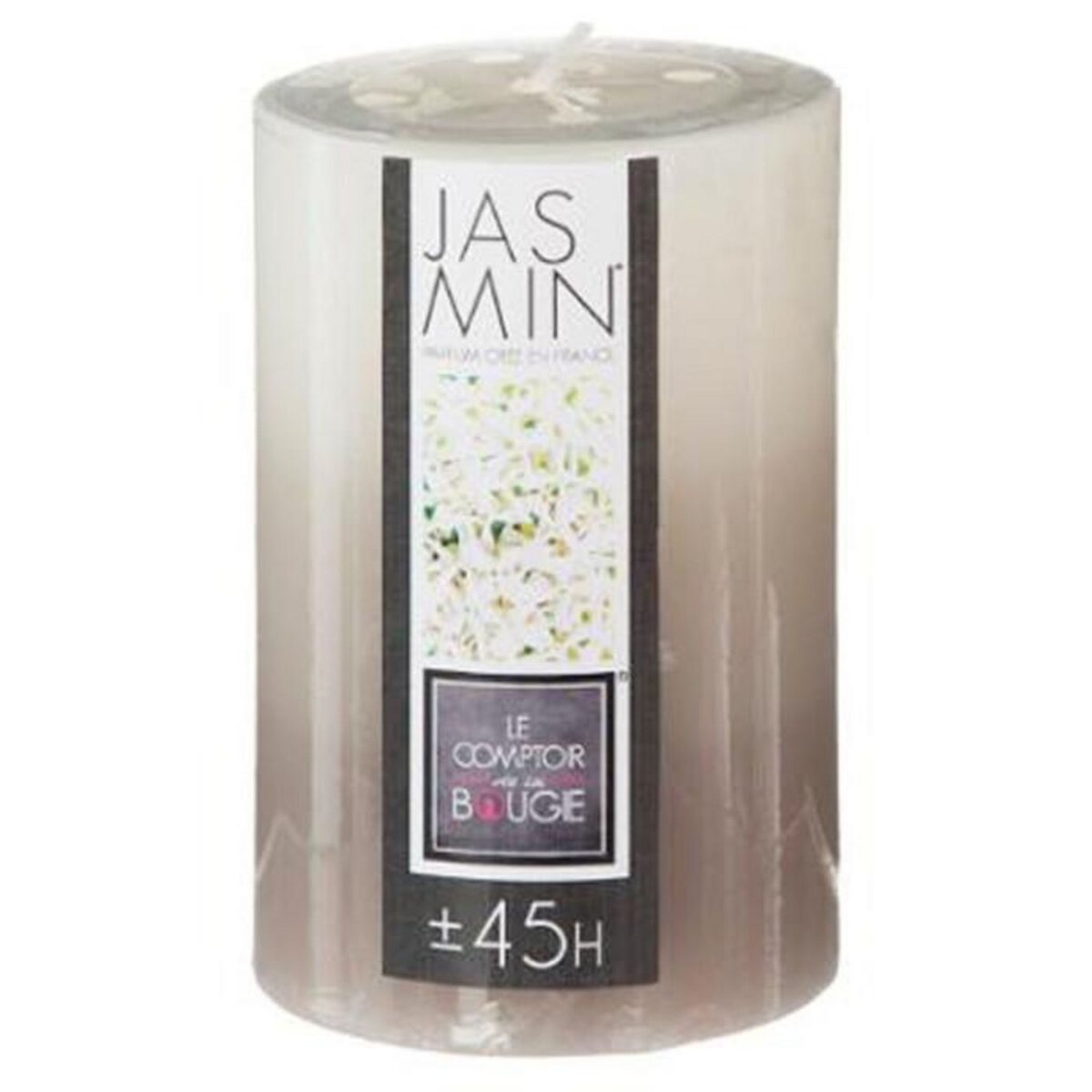 COMPTOIR DE LA BOUGIE Bougie Parfumée Ronde  Trio  310g Jasmin