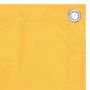 Voir la diapositive 2 : VIDAXL Ecran de balcon Jaune 90x500 cm Tissu Oxford