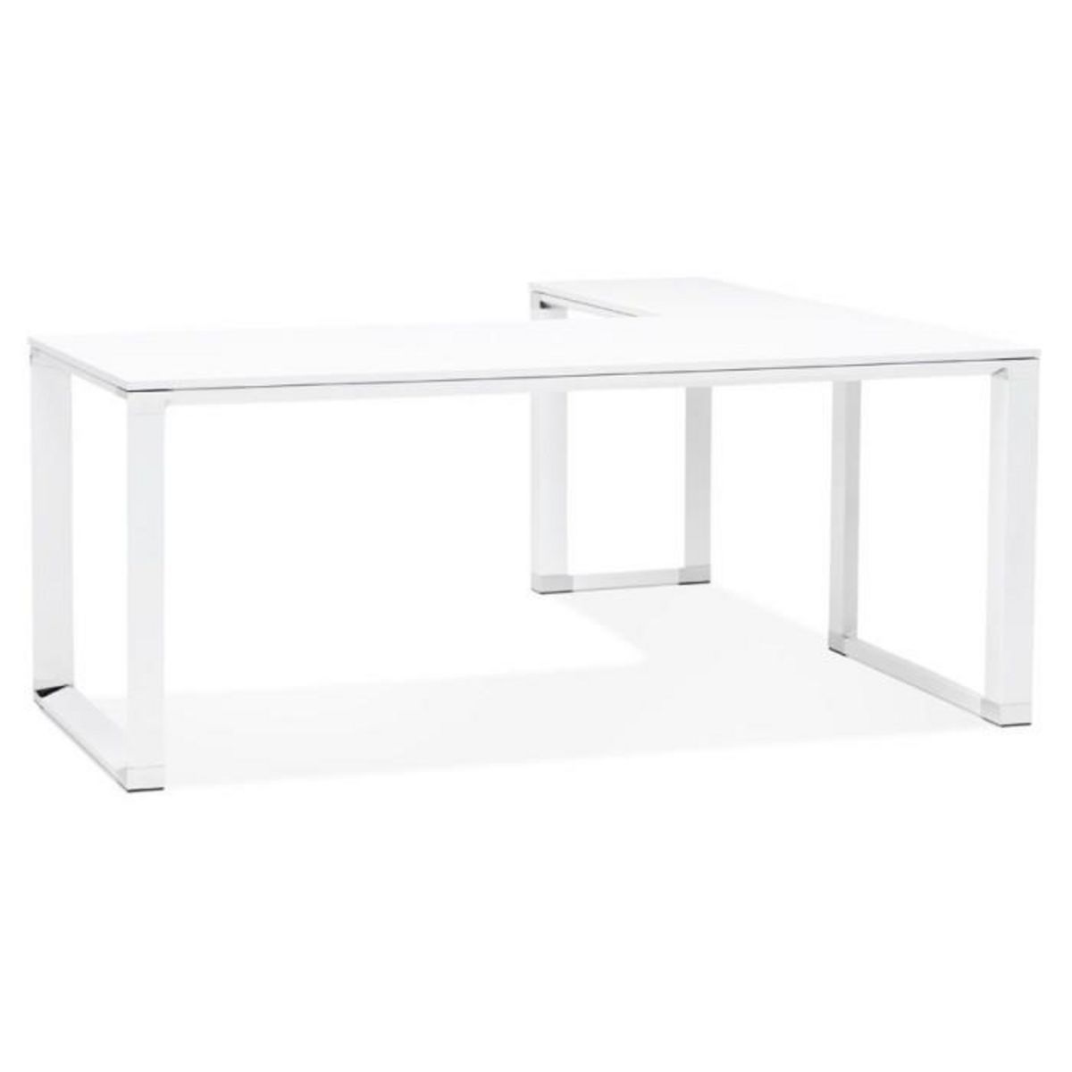 Paris Prix Bureau d'Angle Design  Hovik  200cm Blanc