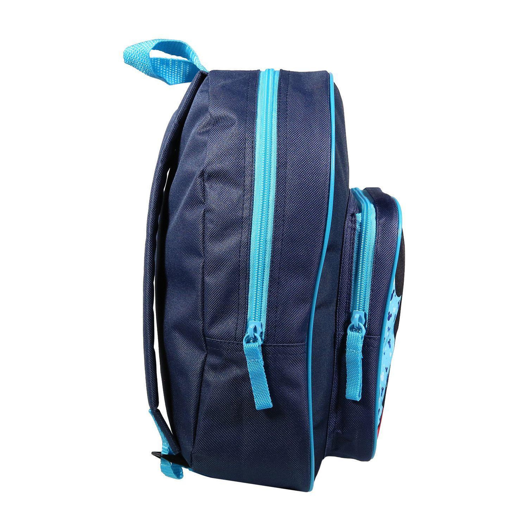 Voir la diapositive 3 : Bagtrotter BAGTROTTER Sac à dos 31 cm avec poche maternelle Disney Mickey Bleu