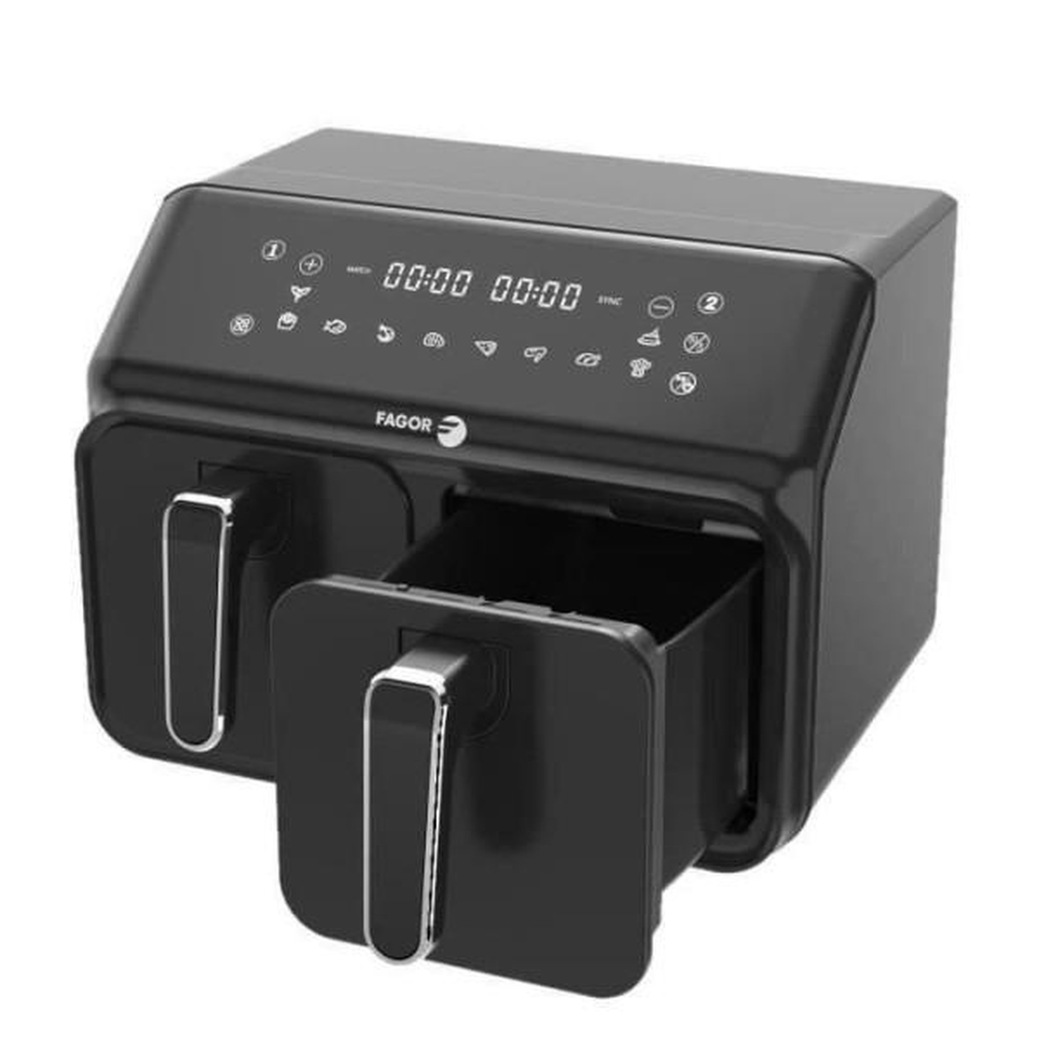 Voir la diapositive 3 : FAGOR Friteuse Fagor FG2X4L 8L sans huile