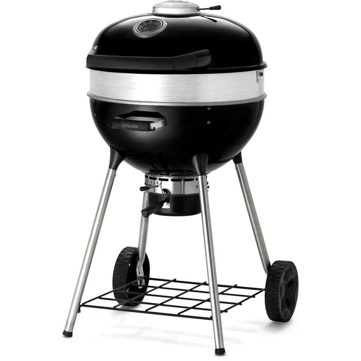 NAPOLEON Barbecue charbon Kettle PRO noir sur pieds 57cm