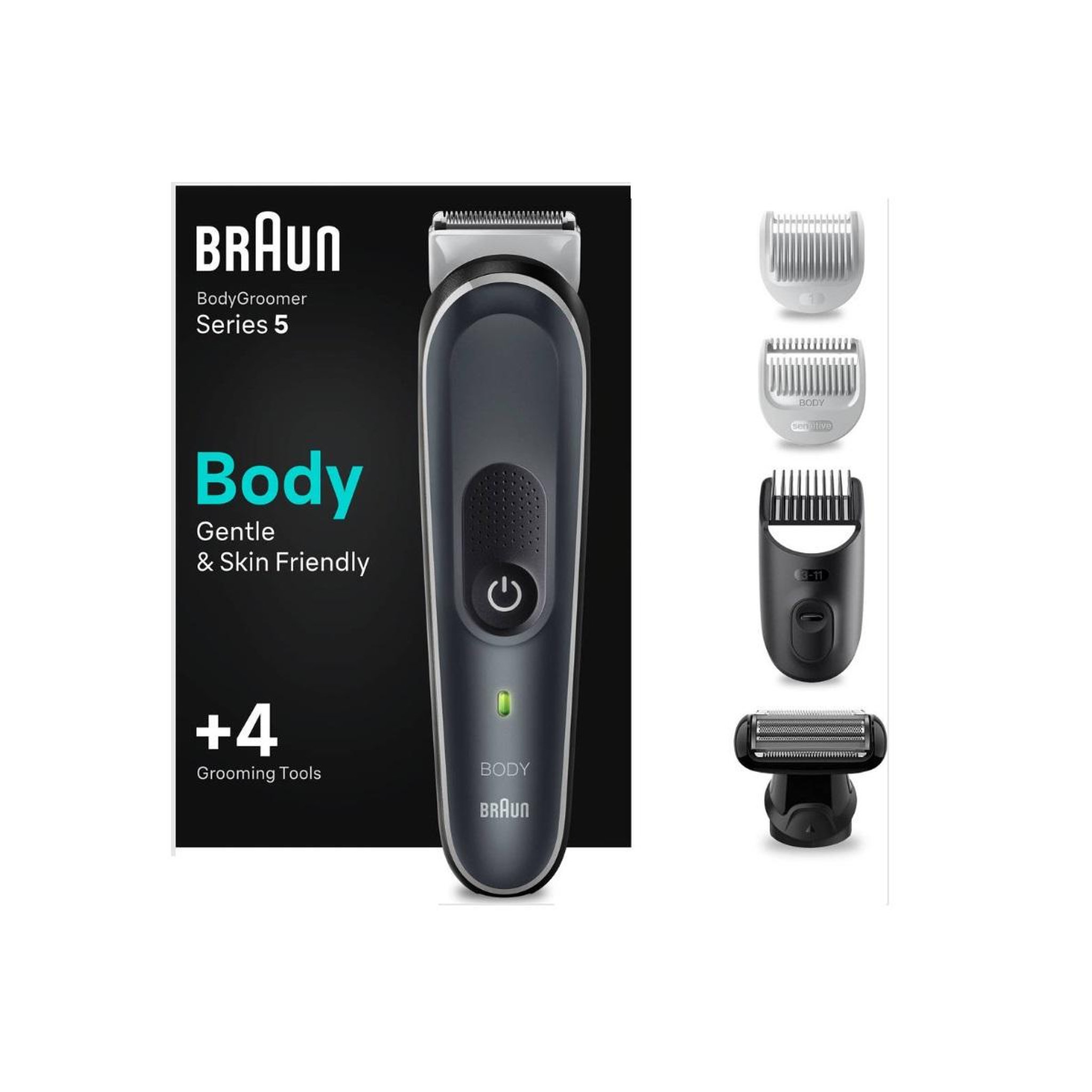 BRAUN Tondeuse corps rechargeable - BG5360