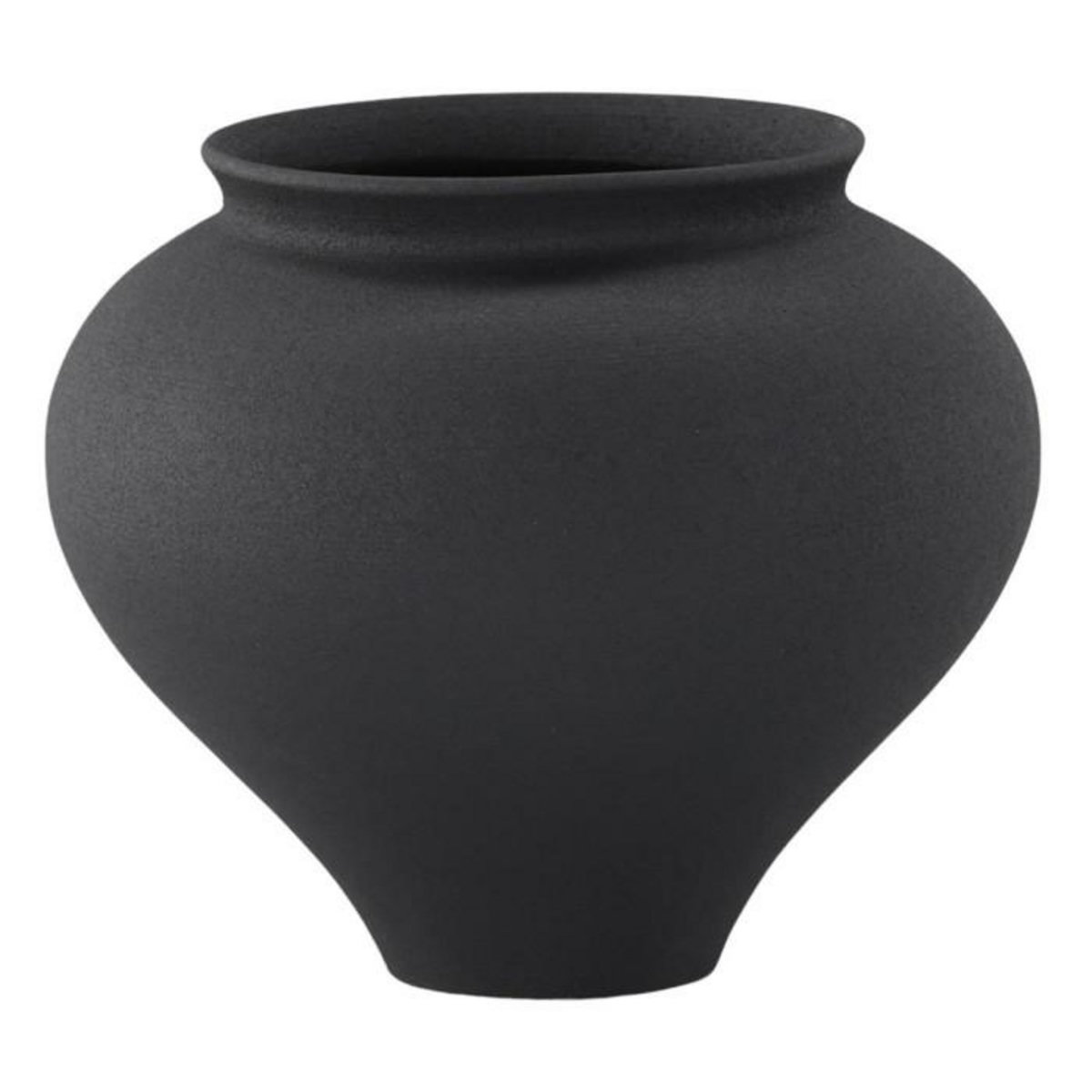 Paris Prix Vase Design  Rellis  18cm Noir