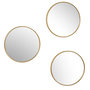 Voir la diapositive 1 : The Home Deco Factory Lot de 3 miroirs TORONTO diam 26cm