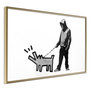 Voir la diapositive 1 : Paris Prix Affiche Murale Encadrée  Banksy Choose Your Weapon