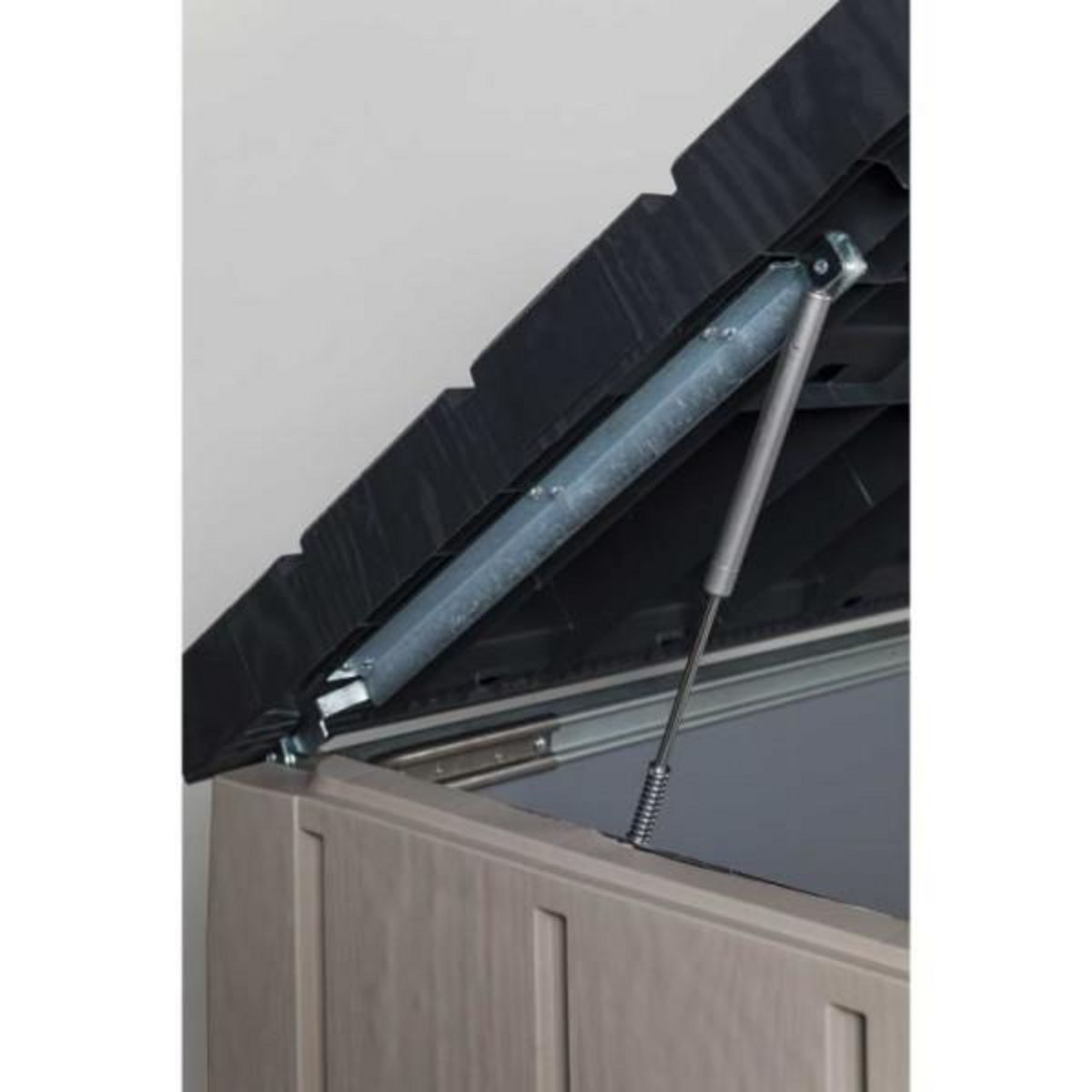 Toomax Coffre de jardin - TOOMAX - STORAWAY PLUS 2XL - Résine - Capacité 2270L - Taupe et marron