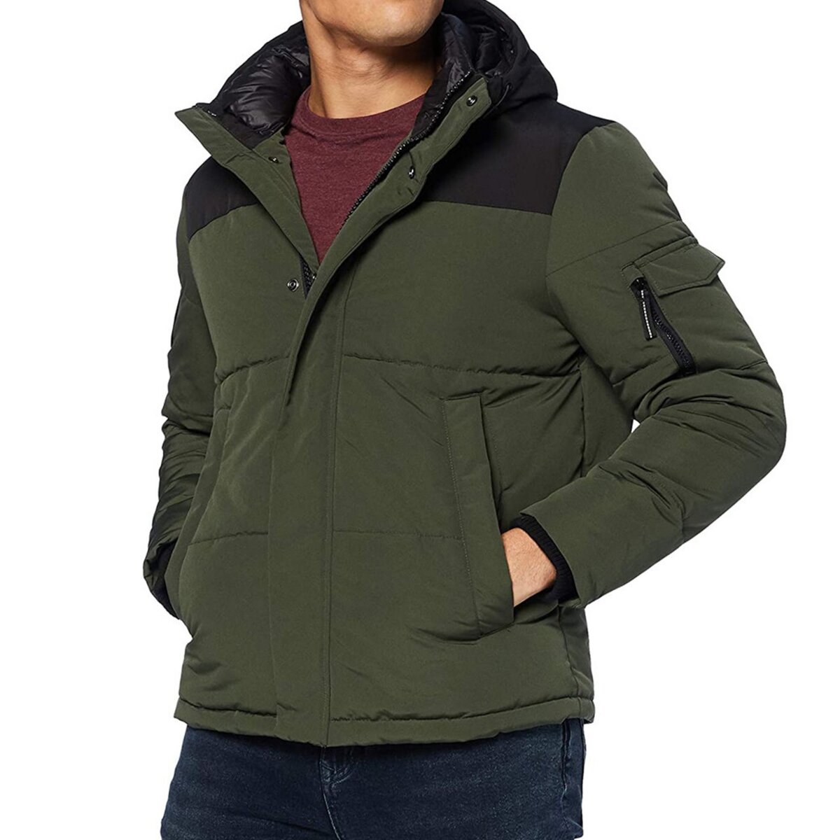 Parka kaki superdry online homme