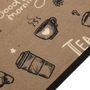 Voir la diapositive 3 : VIDAXL Tapis de cuisine lavable imprime Morning brun 60x300 cm velours