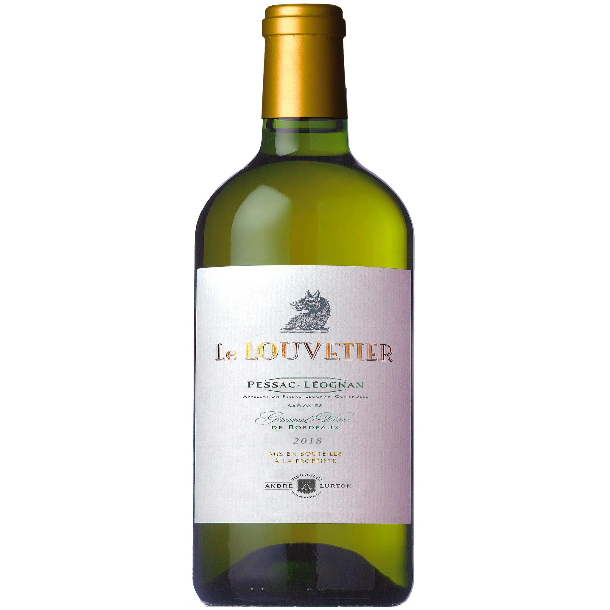 AOP Pessac Leognan Louvetier blanc 2018 75cl