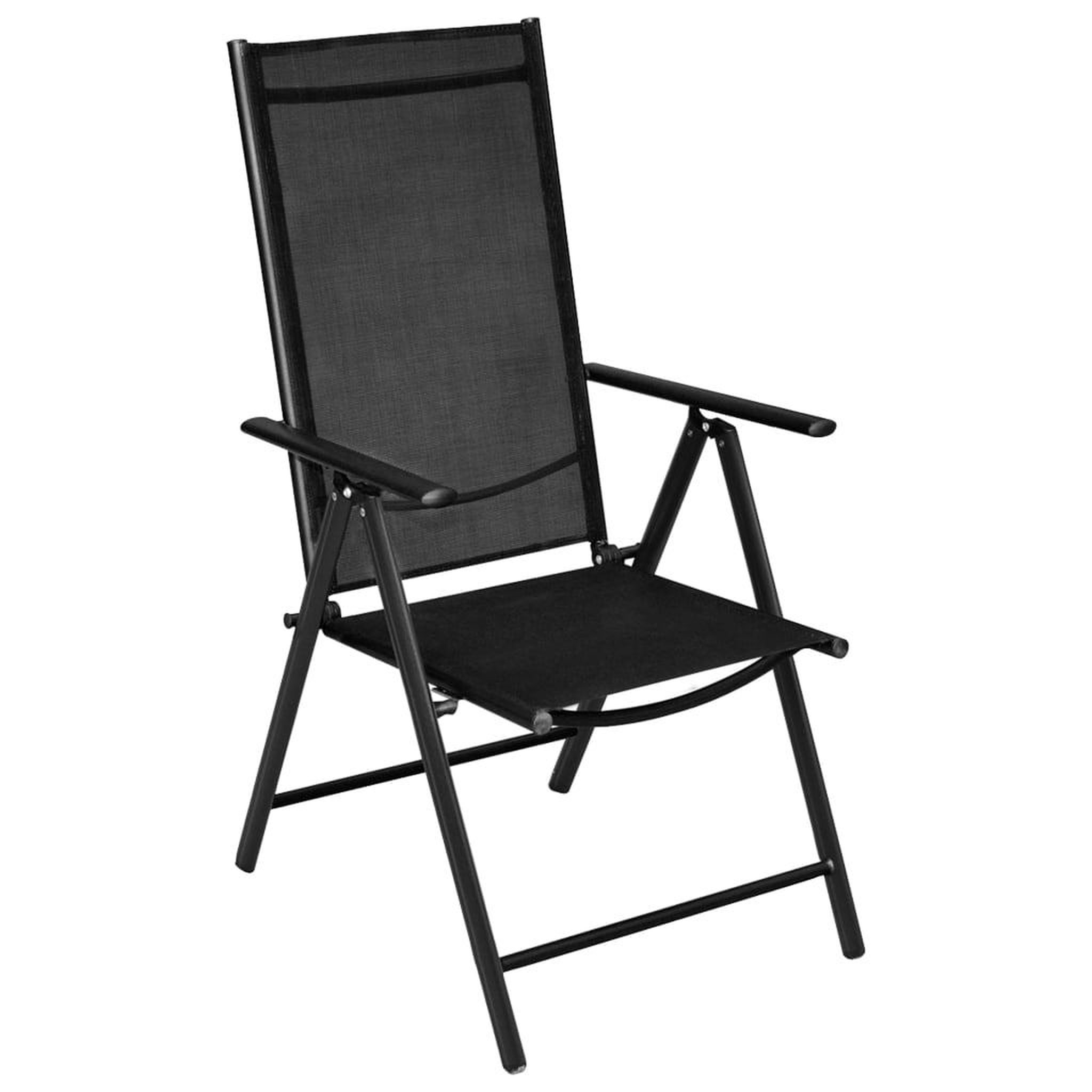 Voir la diapositive 3 : VIDAXL Ensemble a manger de jardin 5 pcs Aluminium Noir