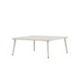 Voir la diapositive 3 : Paris Prix Table Basse de Jardin  Lina  90cm Beige