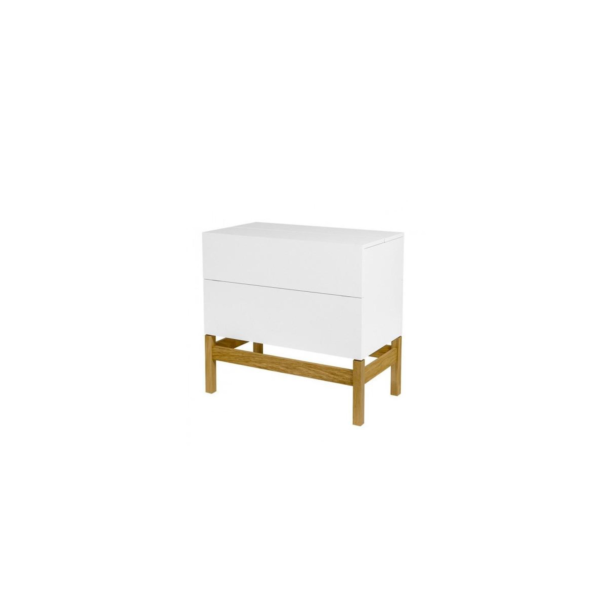 Voir la diapositive 4 : Paris Prix Mini bar design  grande  75cm blanc