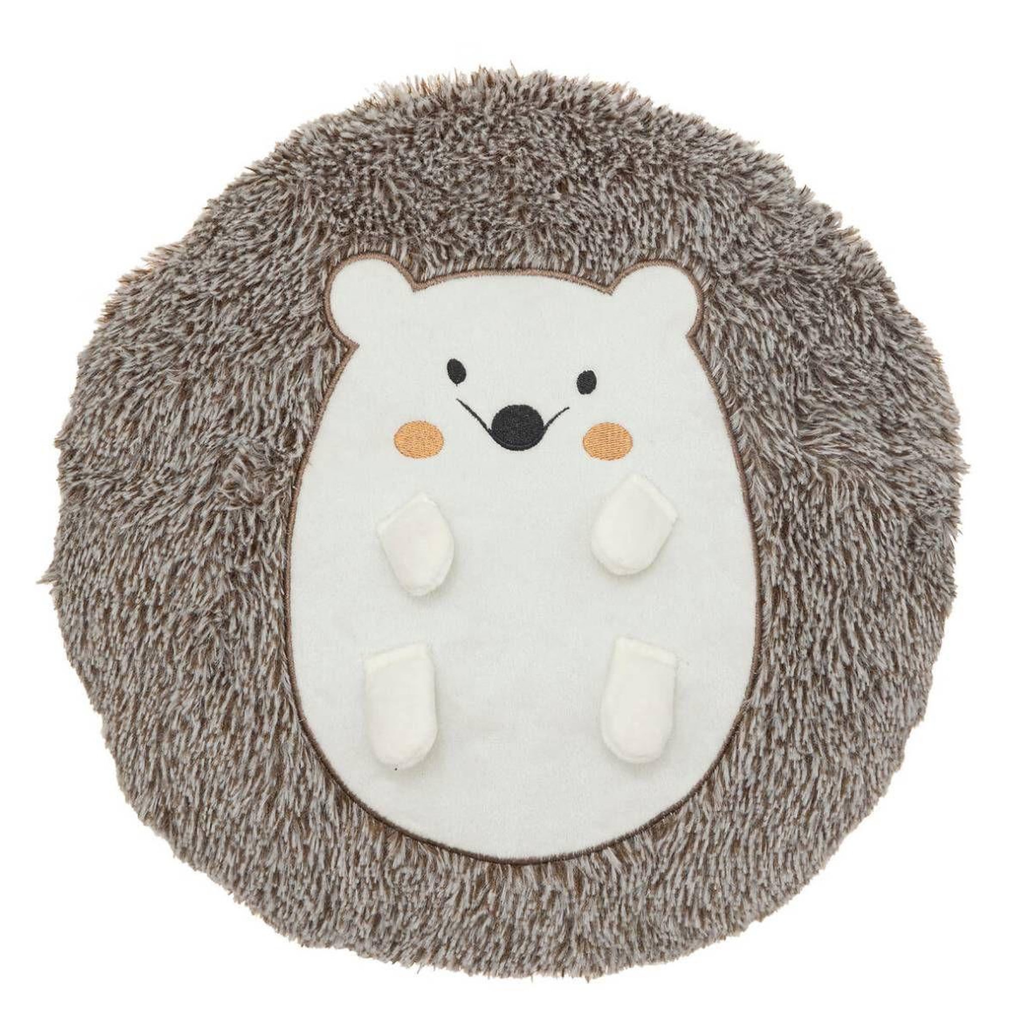 Atmosphera Kids Coussin déco enfant  hérisson  30cm marron