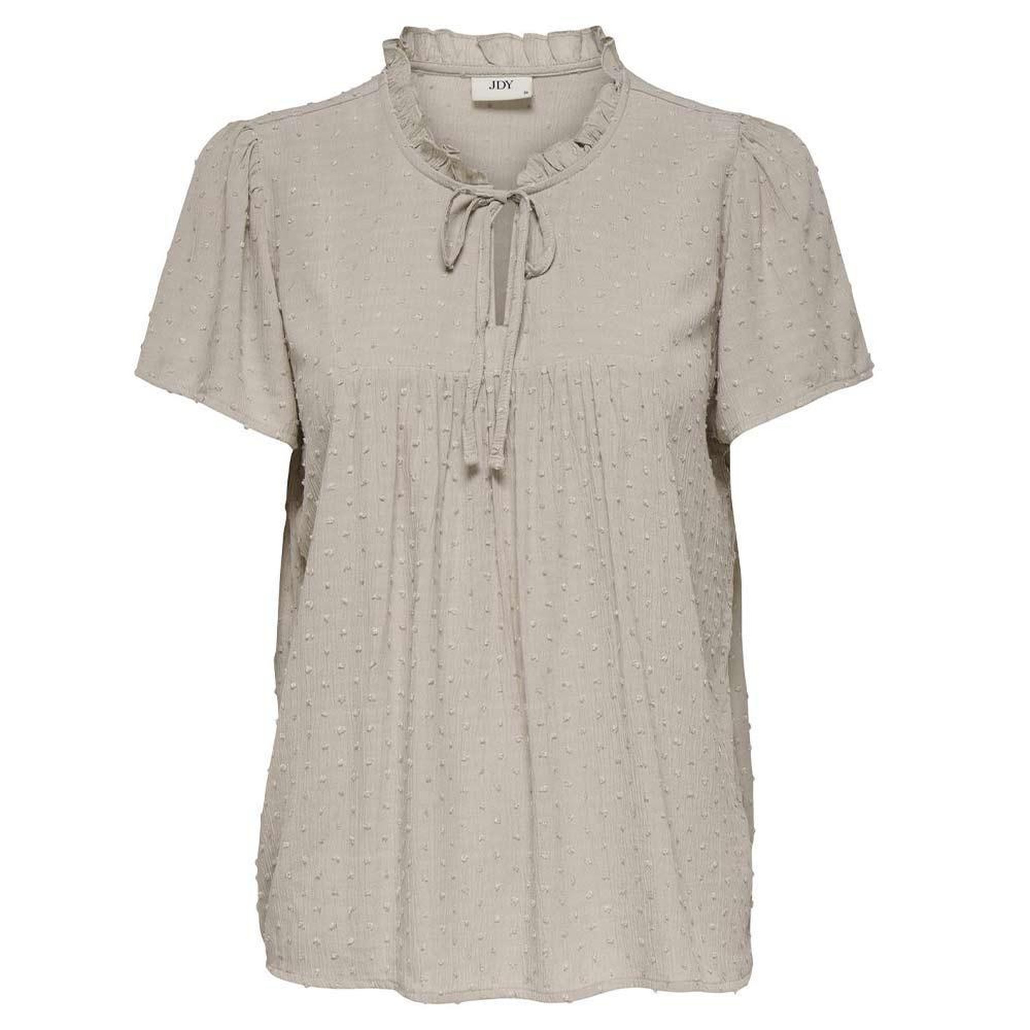 Voir la diapositive 2 : JACQUELINE DE YONG Blouse Taupe Femme JDY Life
