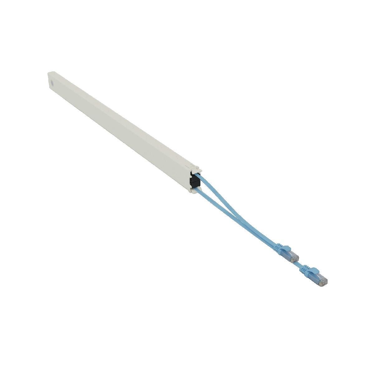 PATCH Câble réseau patchbox CONE46UTPBL bleu Cat6a 2,5 m