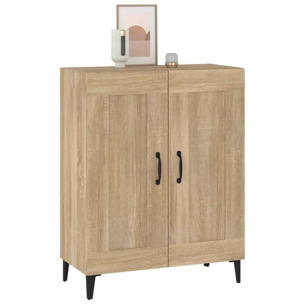 VIDAXL Buffet Chene sonoma 69,5x34x90 cm Bois d'ingenierie