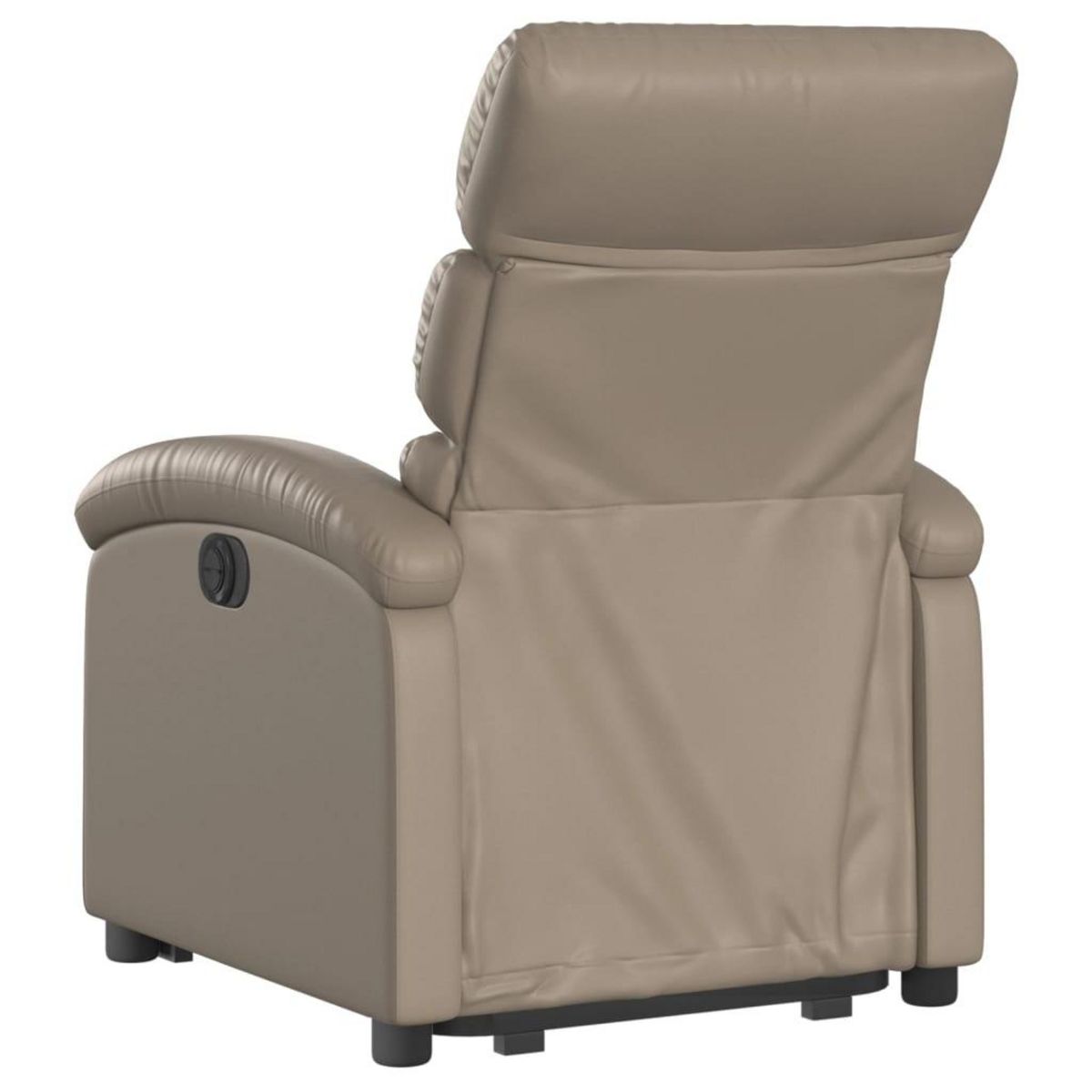 VIDAXL Fauteuil inclinable electrique cappuccino similicuir