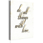 Paris Prix Tableau Imprimé  Ma Maison : Things with Love. Coloris disponibles : Multicolore