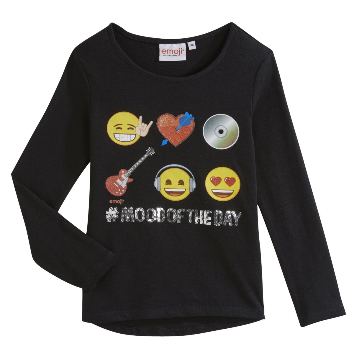 IN EXTENSO Tee-shirt manches longues Emoji fille