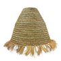 Voir la diapositive 1 : Lumisky Abat-jour BIG ANAFI Beige Fibre naturelle D100 cm