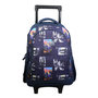 Voir la diapositive 1 : Bagtrotter BAGTROTTER Sac à dos à roulettes Offshore City Ville Bleu