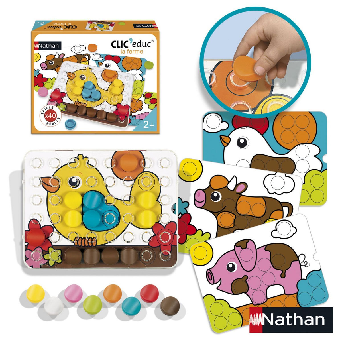 DISET Jeu Clic Educ - La ferme