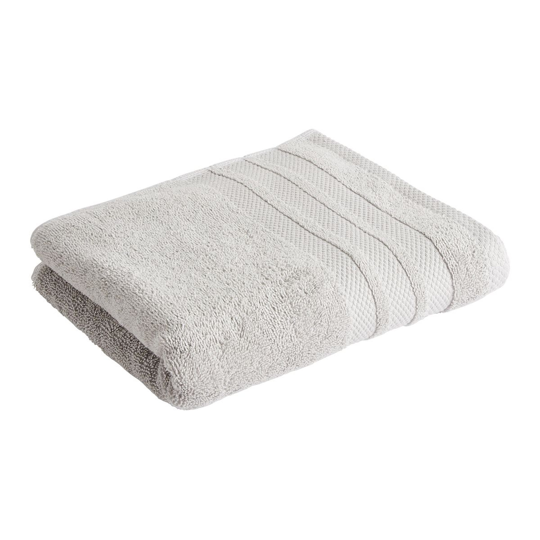 Voir la diapositive 2 : ACTUEL Maxi Drap de bain uni en coton 500 gsm