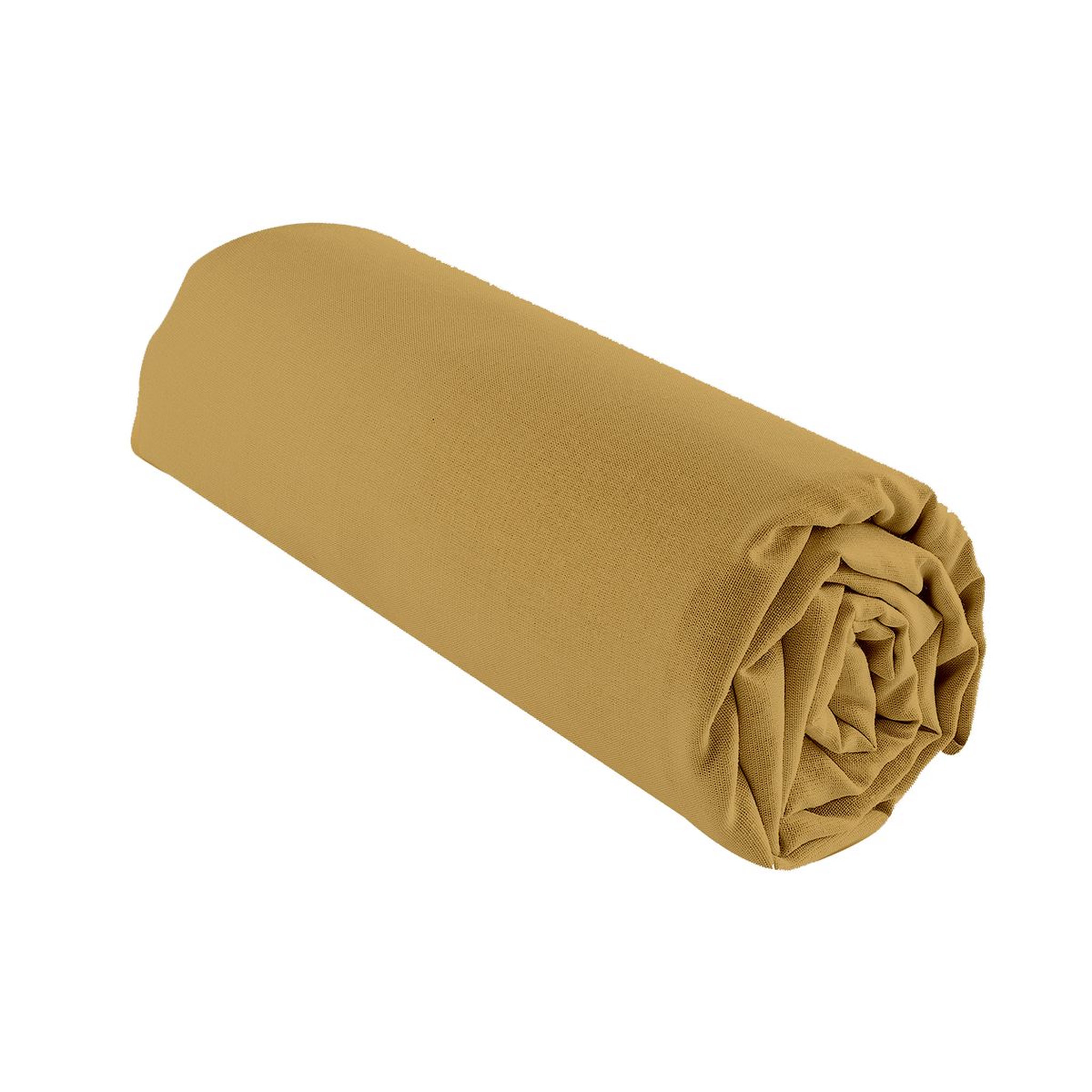 Drap housse unie en microfibre 82g/m²