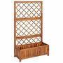Voir la diapositive 2 : VIDAXL Lit sureleve avec treillis 85x38x150 cm Bois massif d'acacia