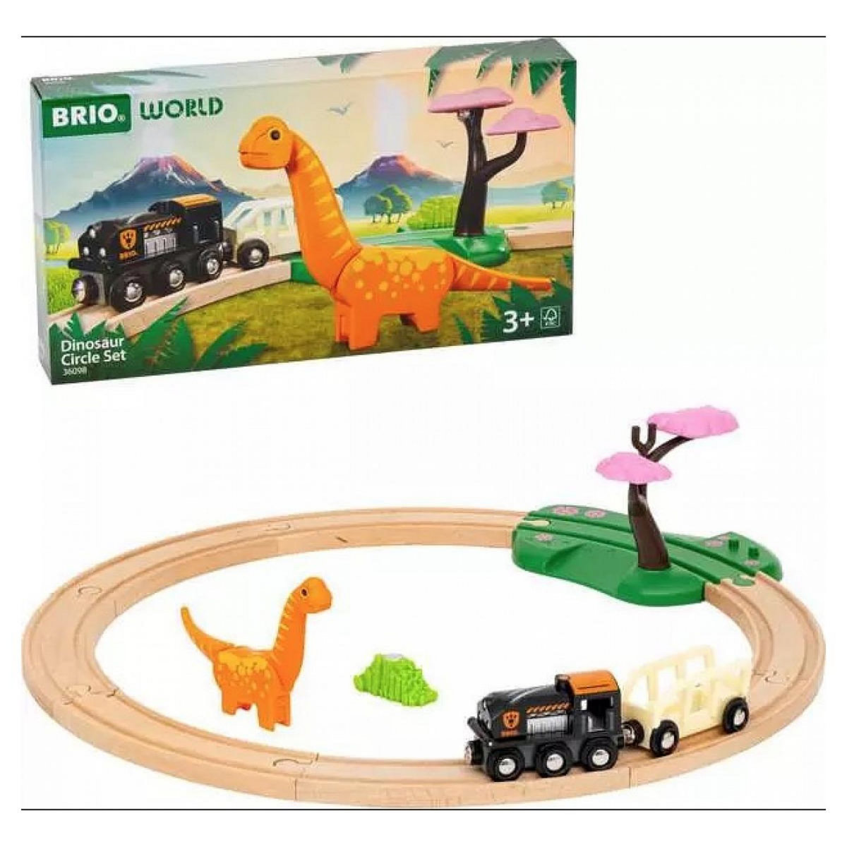 Brio 36098 Circuit Dinosaure -