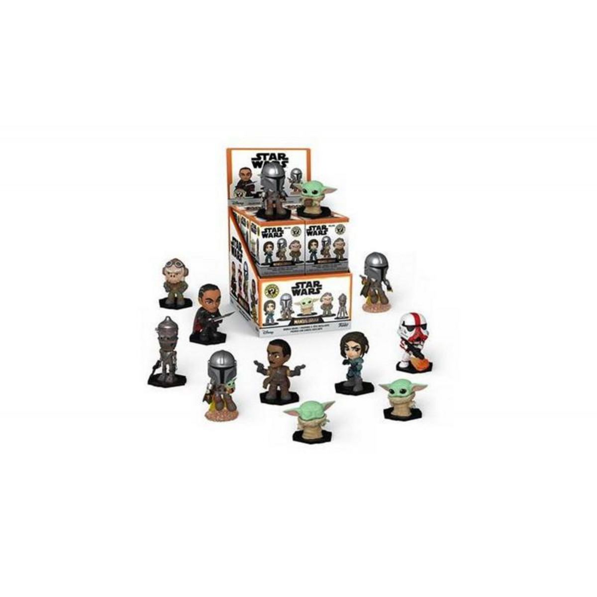 Funko Figurine Funko Mystery Minis The Mandalorian 12 pièces Modèle aléatoire