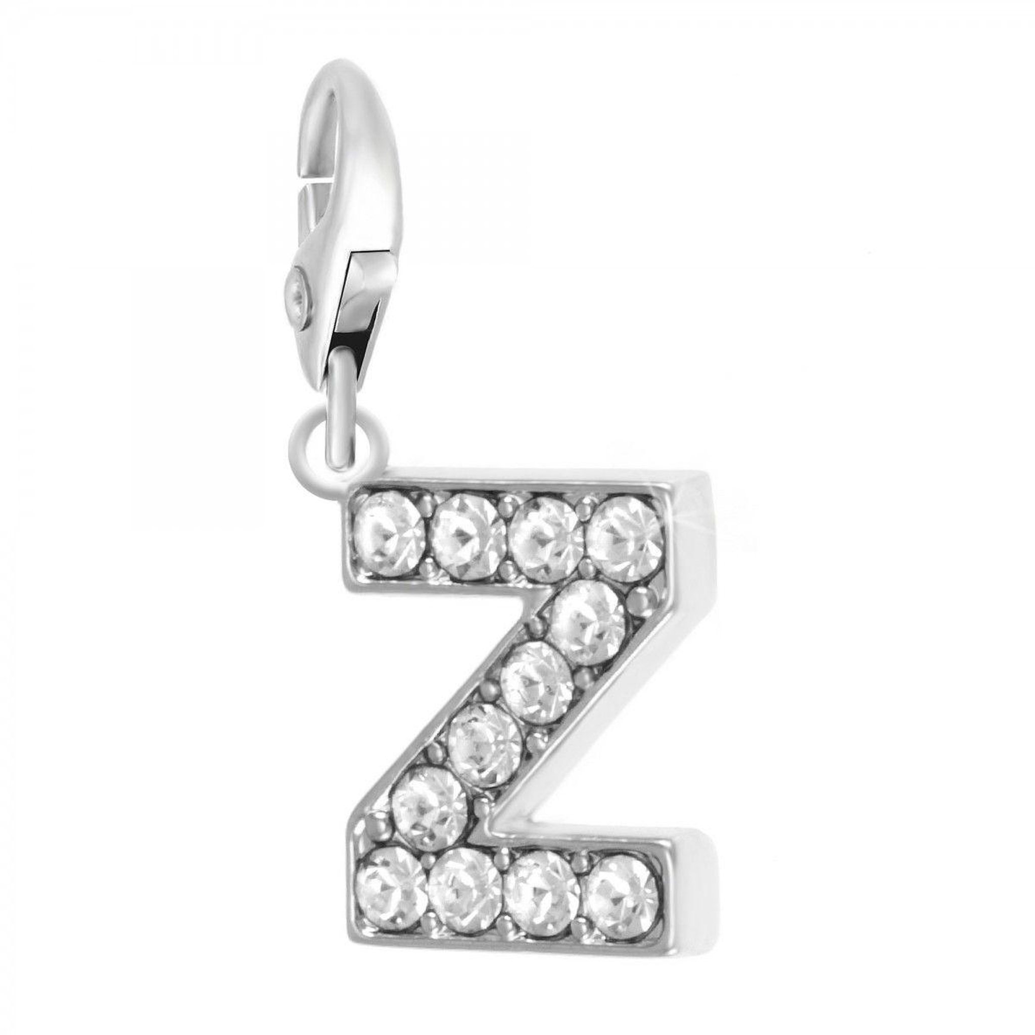 SC CRYSTAL Charm Lettre Z SC Crystal orné de Cristaux scintillants