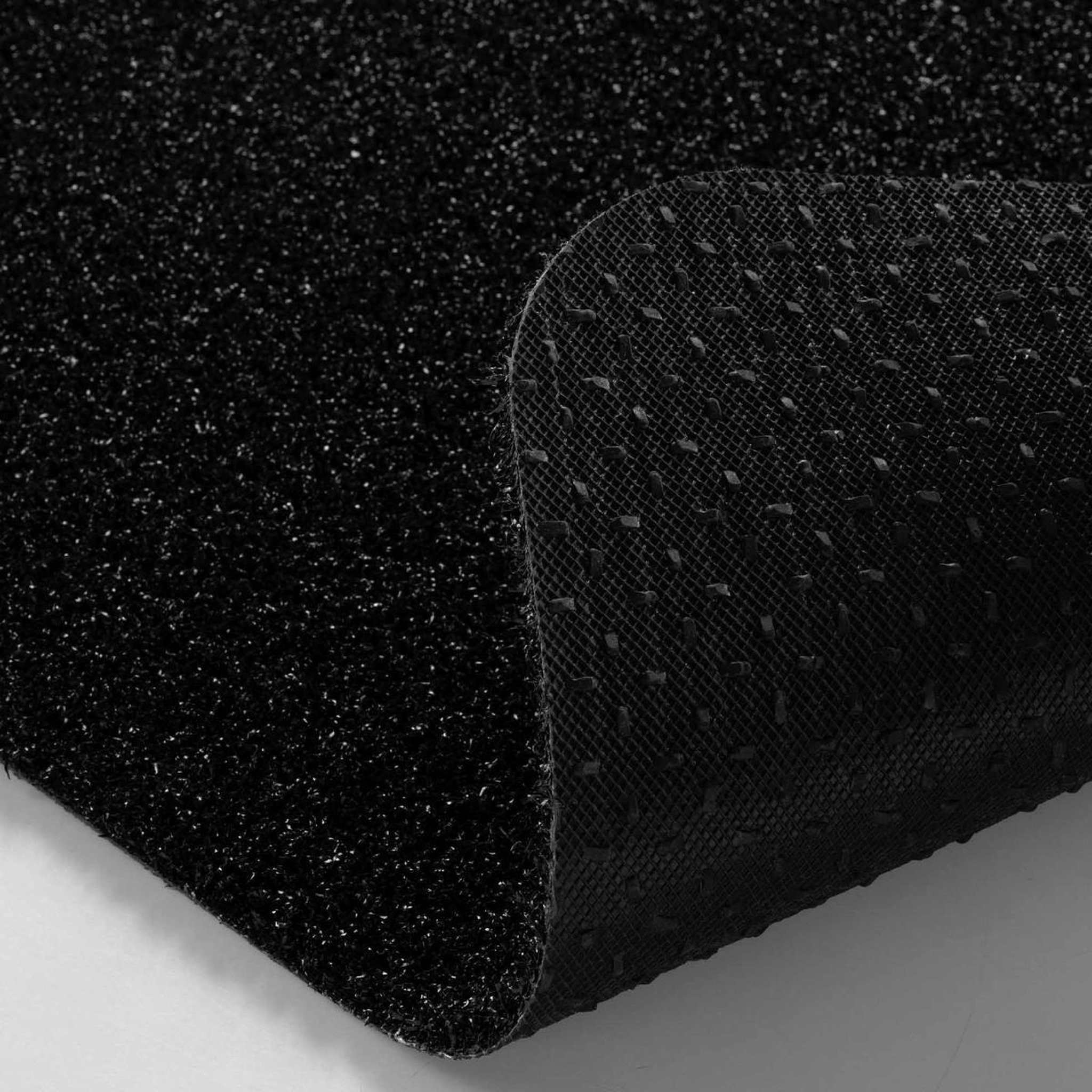 Voir la diapositive 3 : Douceur d'Intérieur Tapis d'entrée grattoir  odin  45x75cm noir