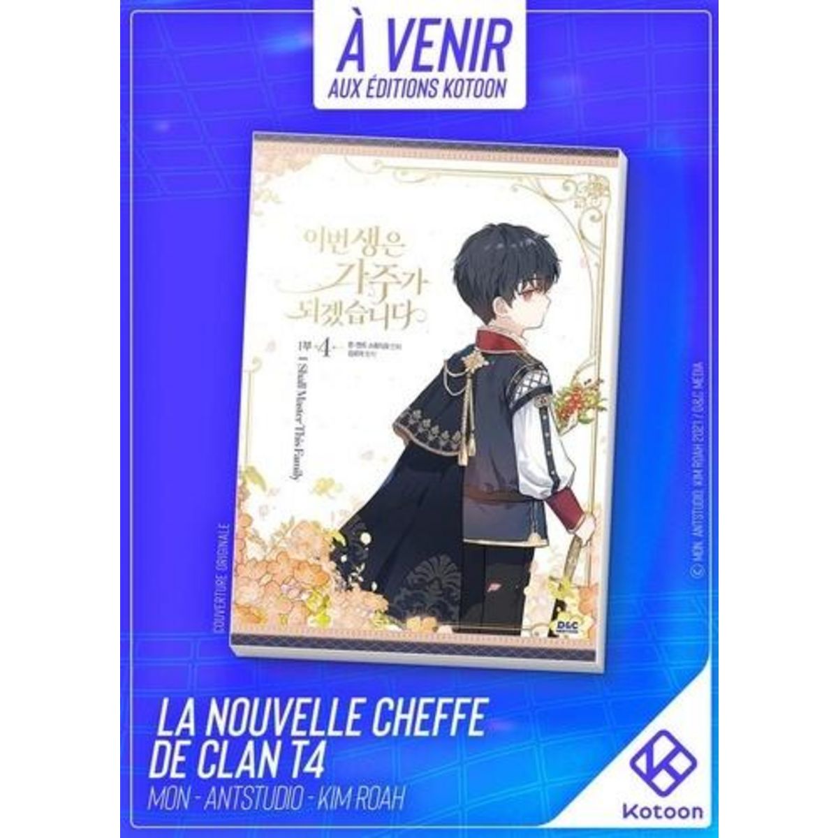 LA NOUVELLE CHEFFE DE CLAN TOME 4 , Môn