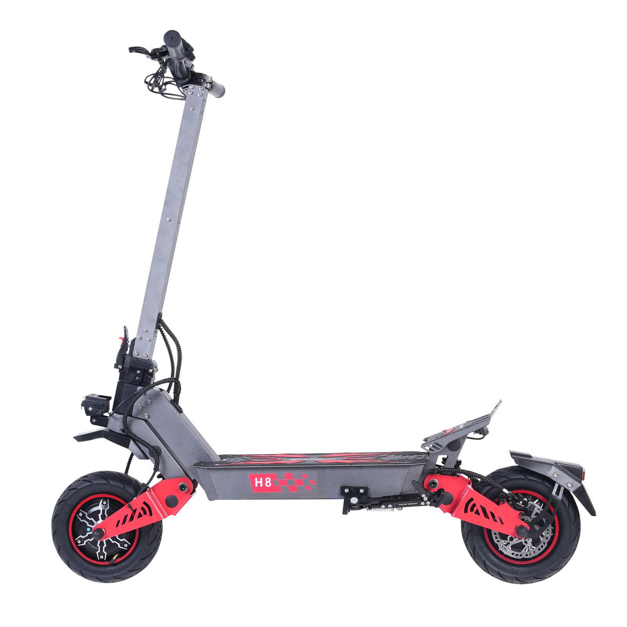 FREEBOY Trottinette électrique performante freeboy h8 – double moteur, 60 v 28 ah, 11 pouces tout-terrain