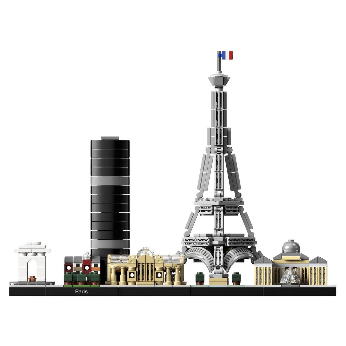 LEGO LEGO Architecture 21044 Paris, Ensemble de Construction pour Adultes