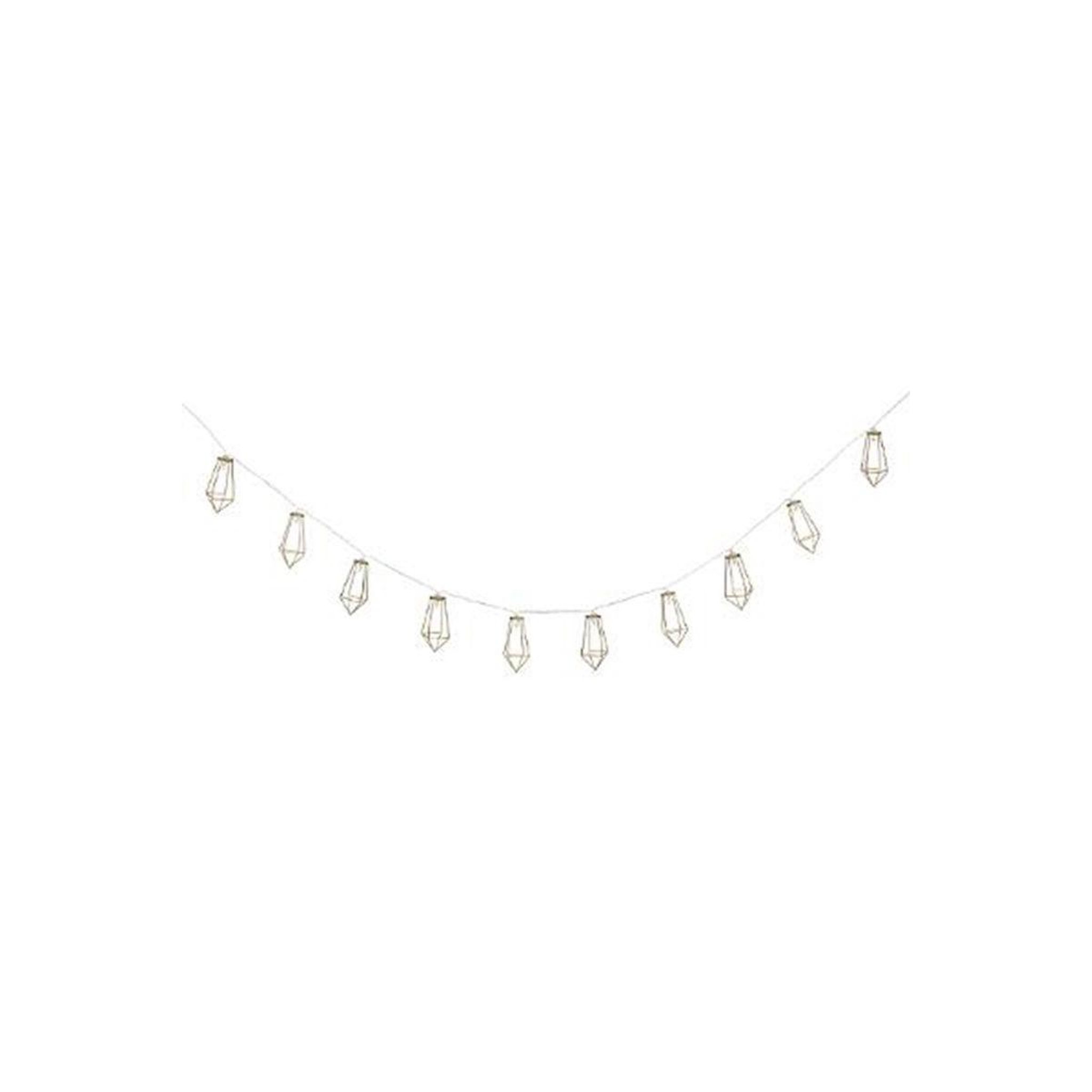 ATMOSPHERA Guirlande lumineuse 10 led  filaire  120cm or